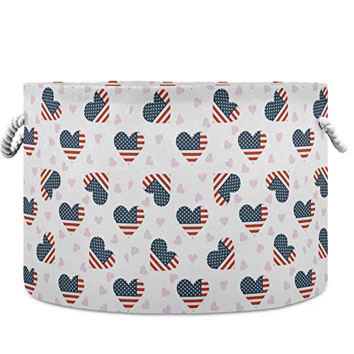 visesunny Collapsible Laundry Basket with Durable Handles