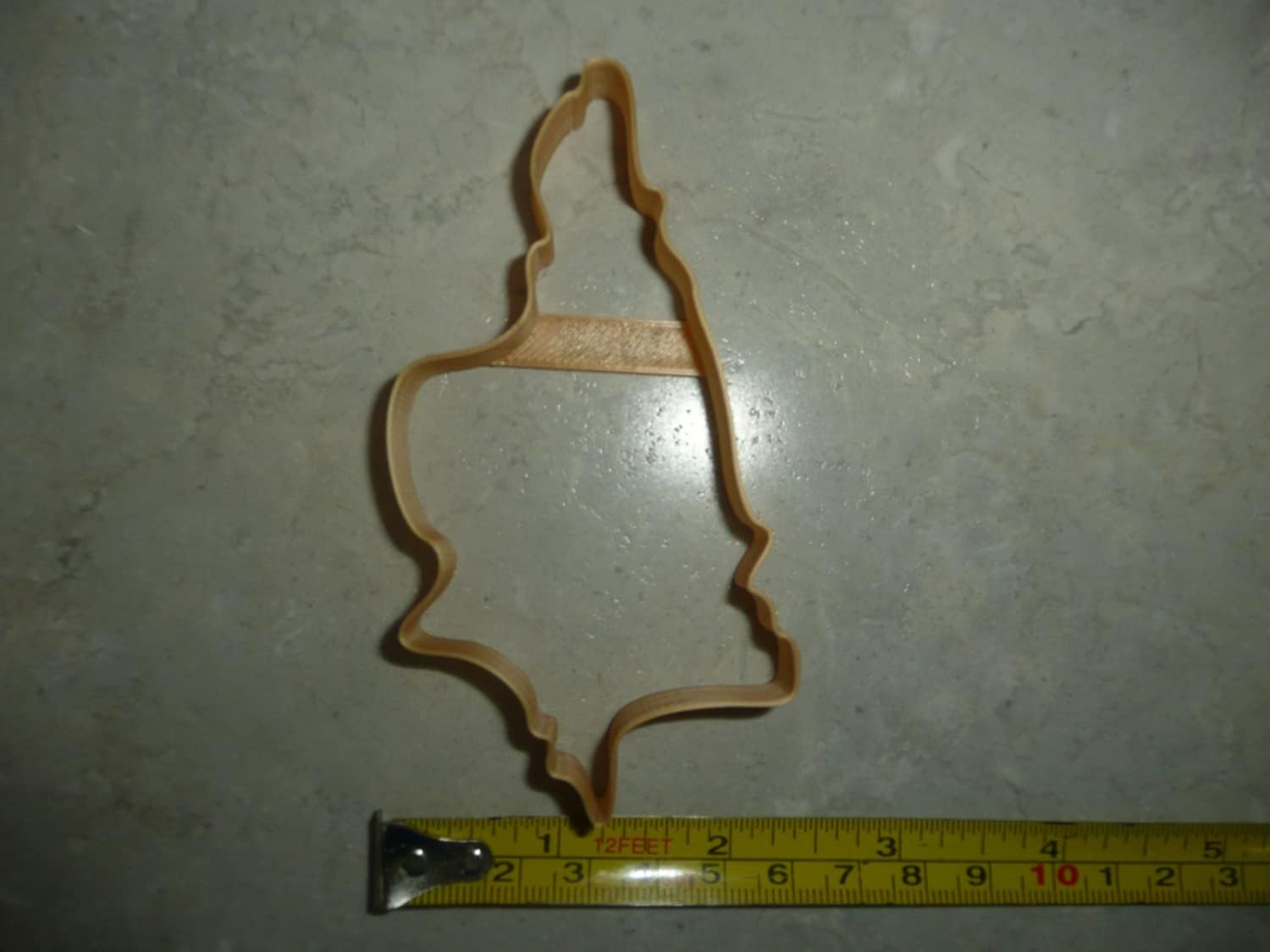 YNGLLC YABUCOA Puerto Rico Municipality Outline Cookie Cutter Made in USA PR3968
