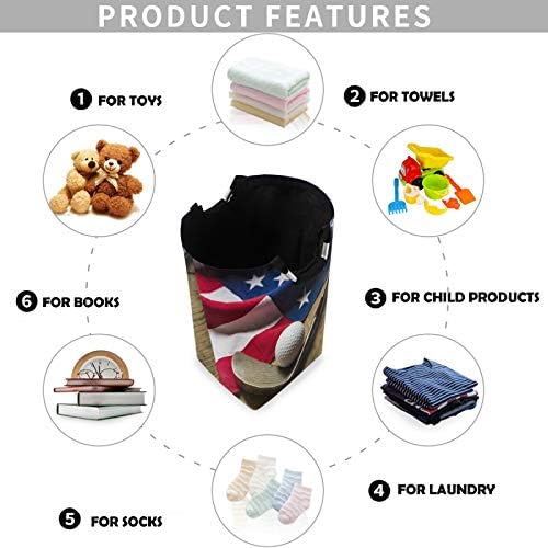 visesunny Large Capacity Laundry Hamper Basket 1