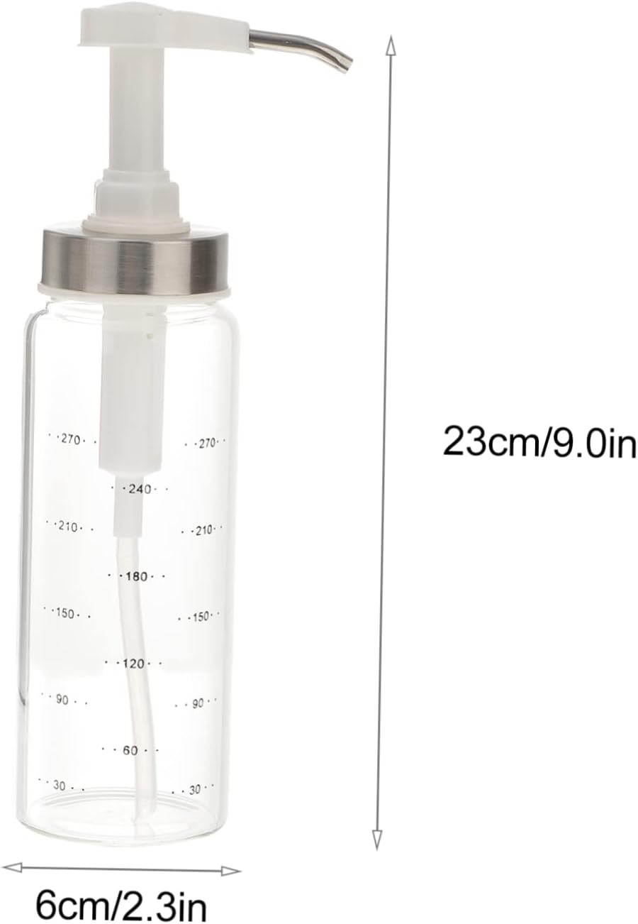 Alipis 300ml Squeeze Sauce Bottle with Spring Lid
