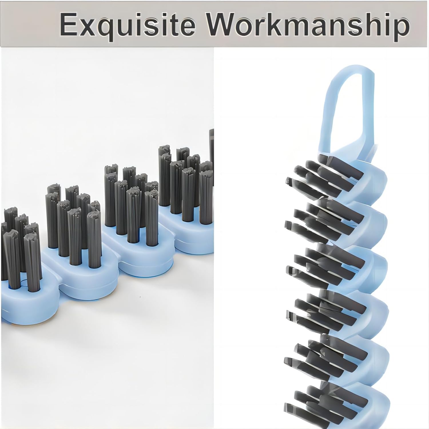 POPGIO 2 Pcs Hard Bristle Crevice Cleaning Brush 1