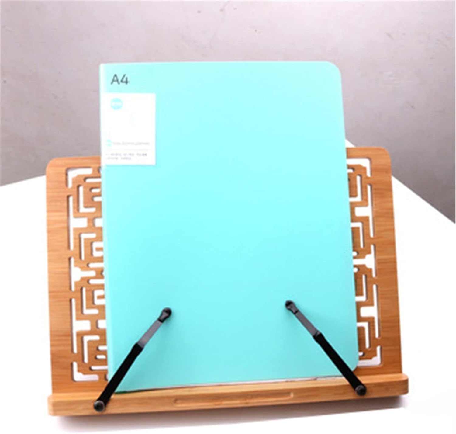 Multi-Function Book Stand with Adjustable Angle and Retro Design