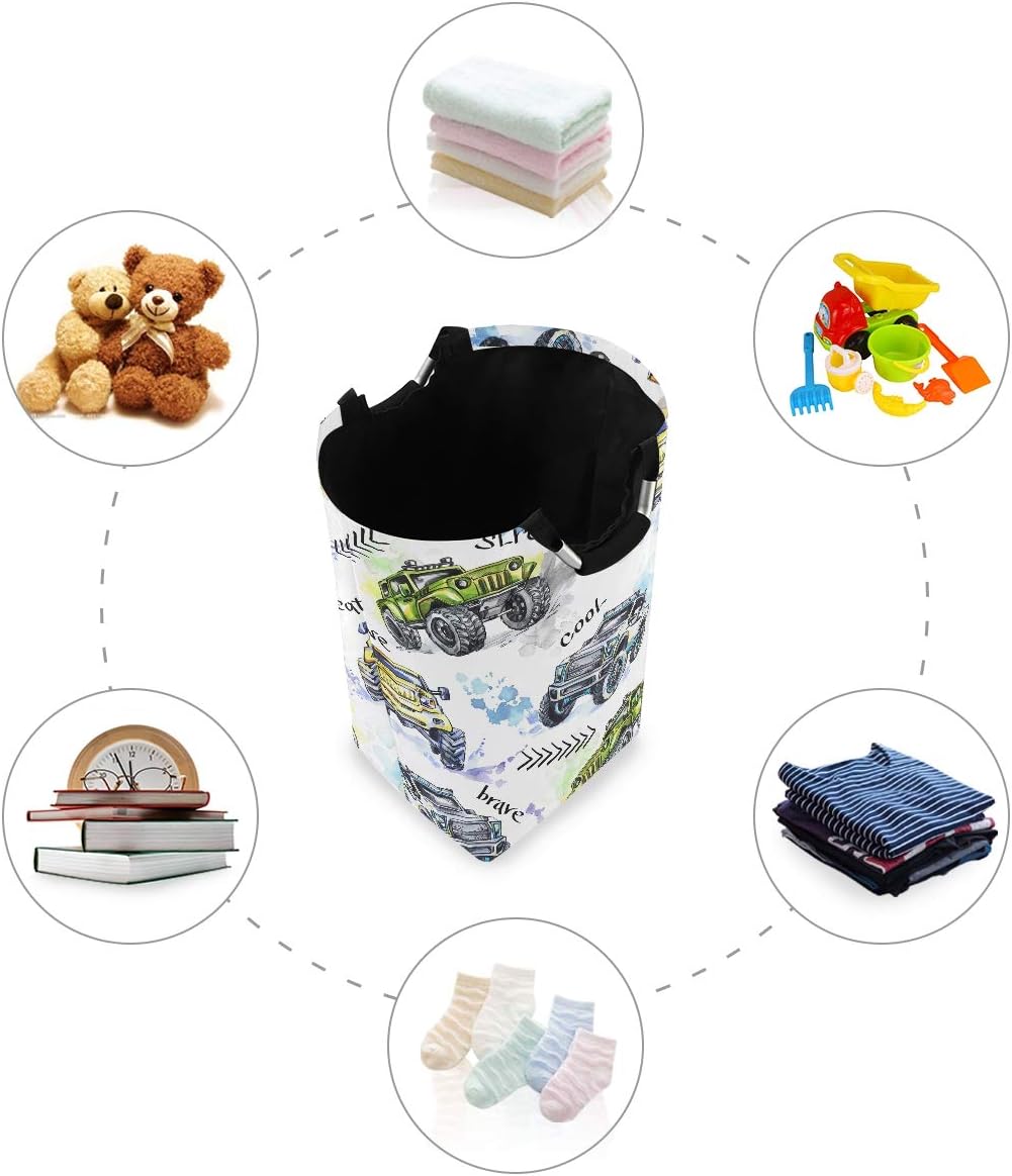 MOYYO Foldable Laundry Basket with Handles 1