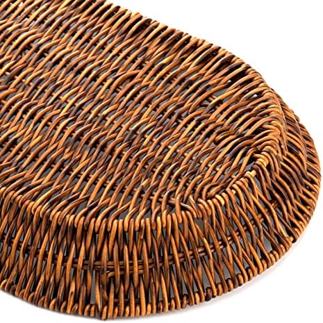 Hedume Set of 3 Wicker Baskets for Home and Kitchen Use