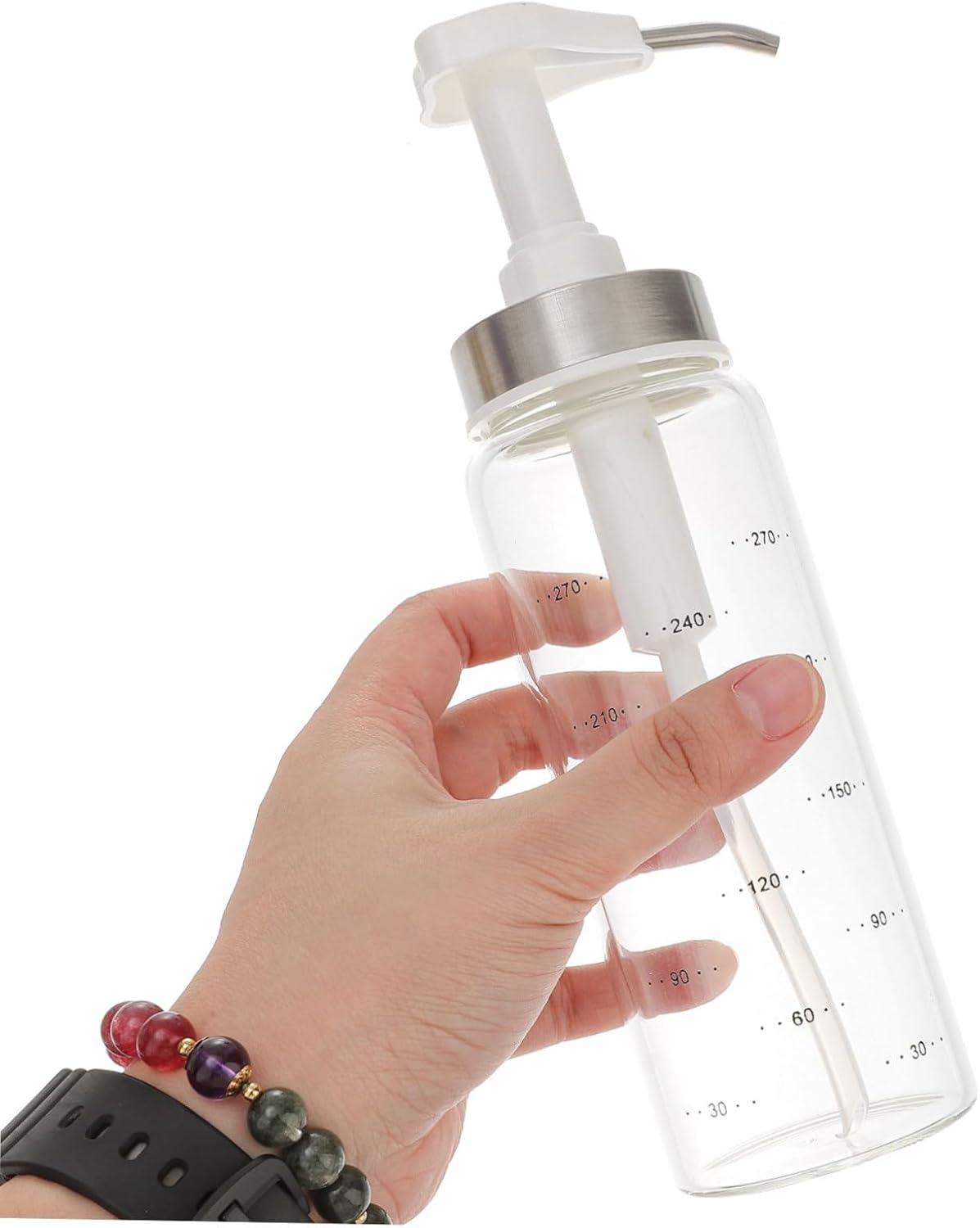 Luxshiny 300ml Squeeze Sauce Bottle for Home Kitchen