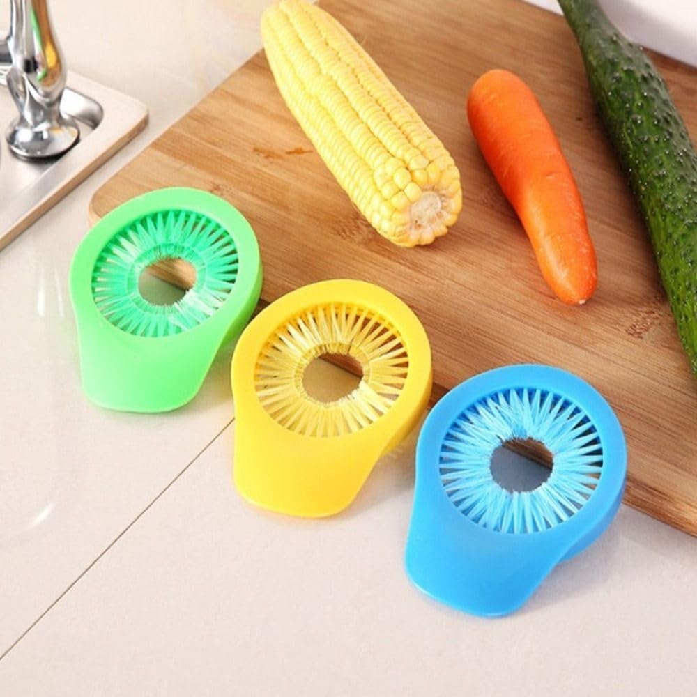 Baolaili Multifunctional Plastic Corn Silk Remover Brush