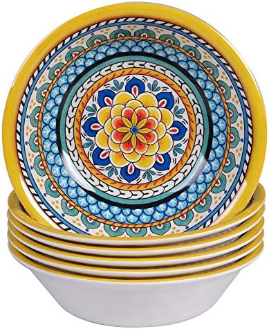 Certified International Portofino 12Pc Melamine Dinnerware Set