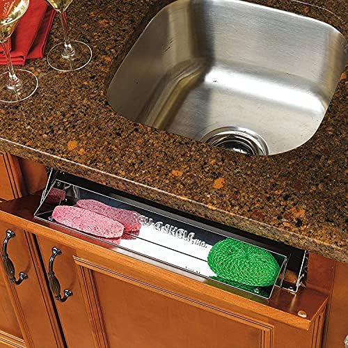Rev-A-Shelf 16 Tip-Out Sink Tray Silver