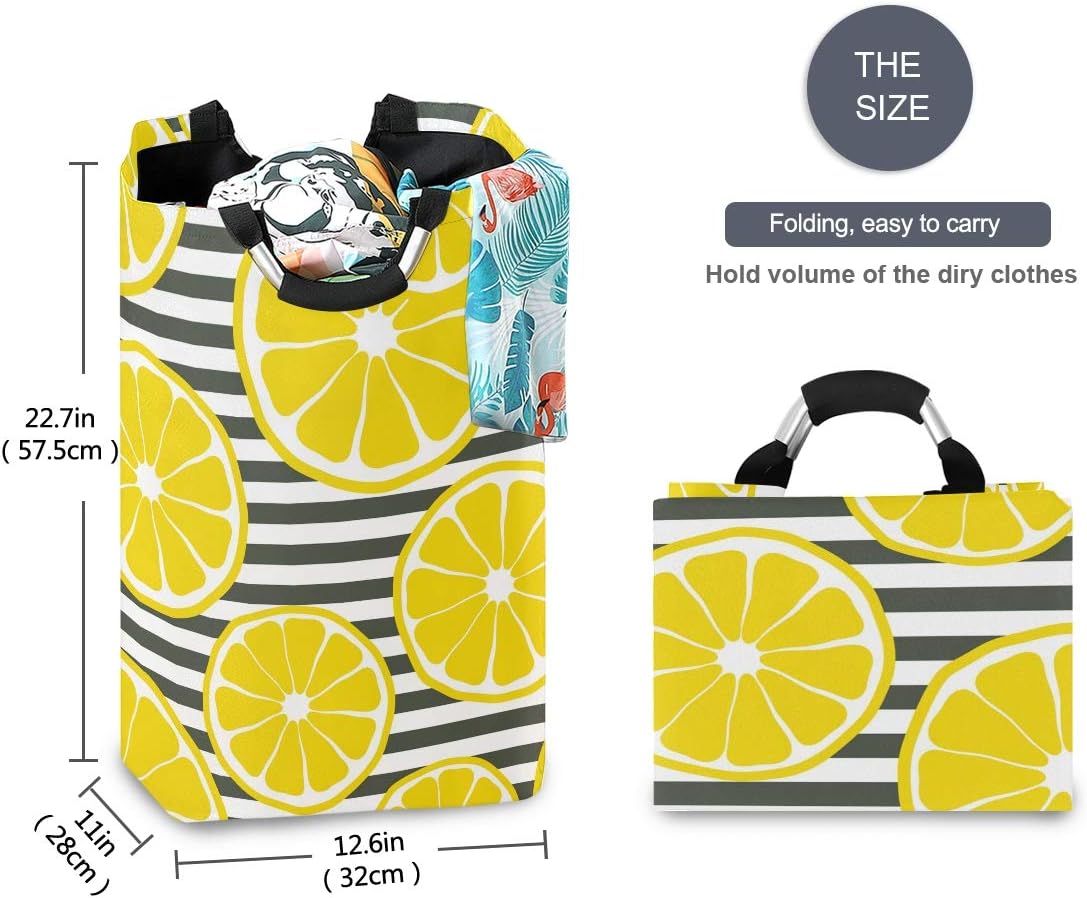 MOYYO Foldable Laundry Basket with Handles