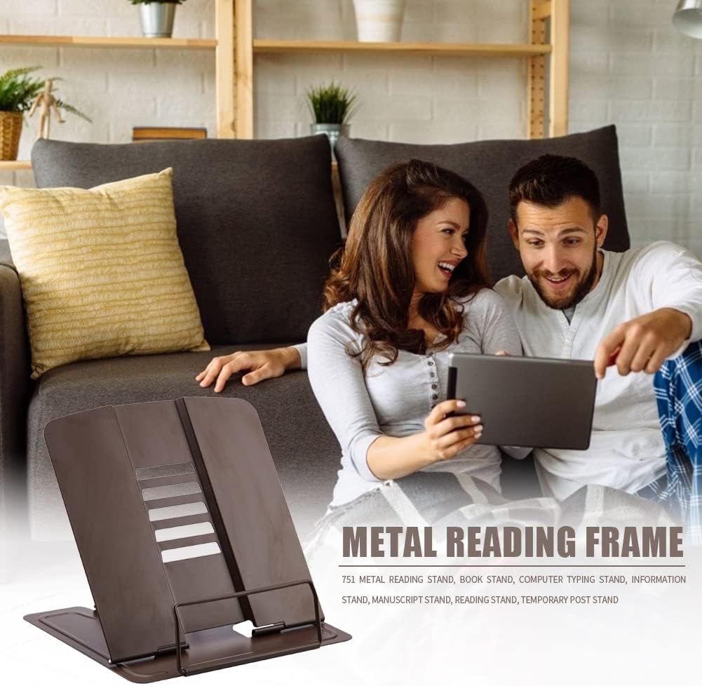 Adjustable Book Stand for Reading and Cooking 1