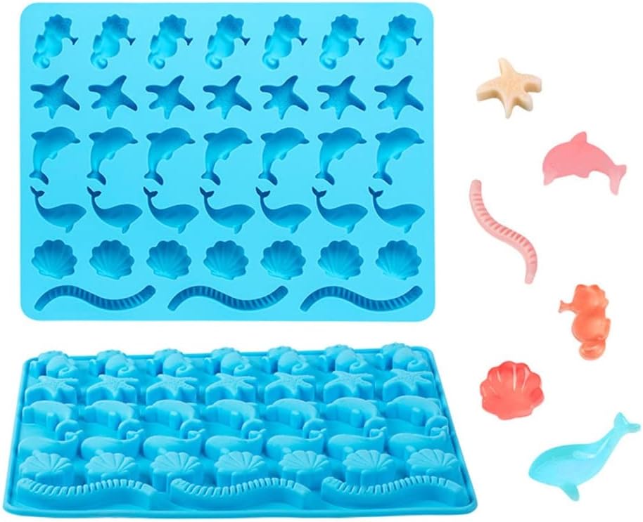 Junhcone 38 Cells Marine Life Chocolate Mould
