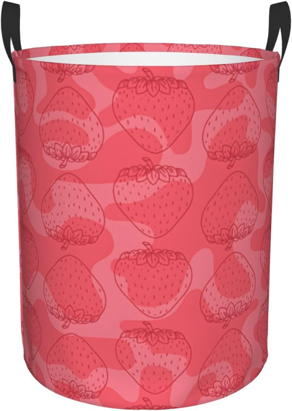 Strawberry Foldable Laundry Basket with Handles