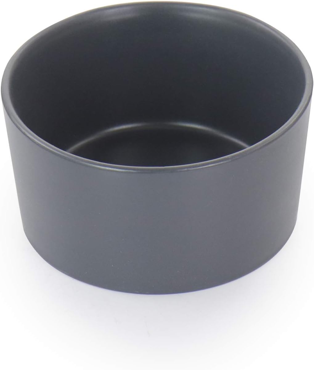 Elama Luxmatte Dark Grey Dinnerware Set 20 Piece