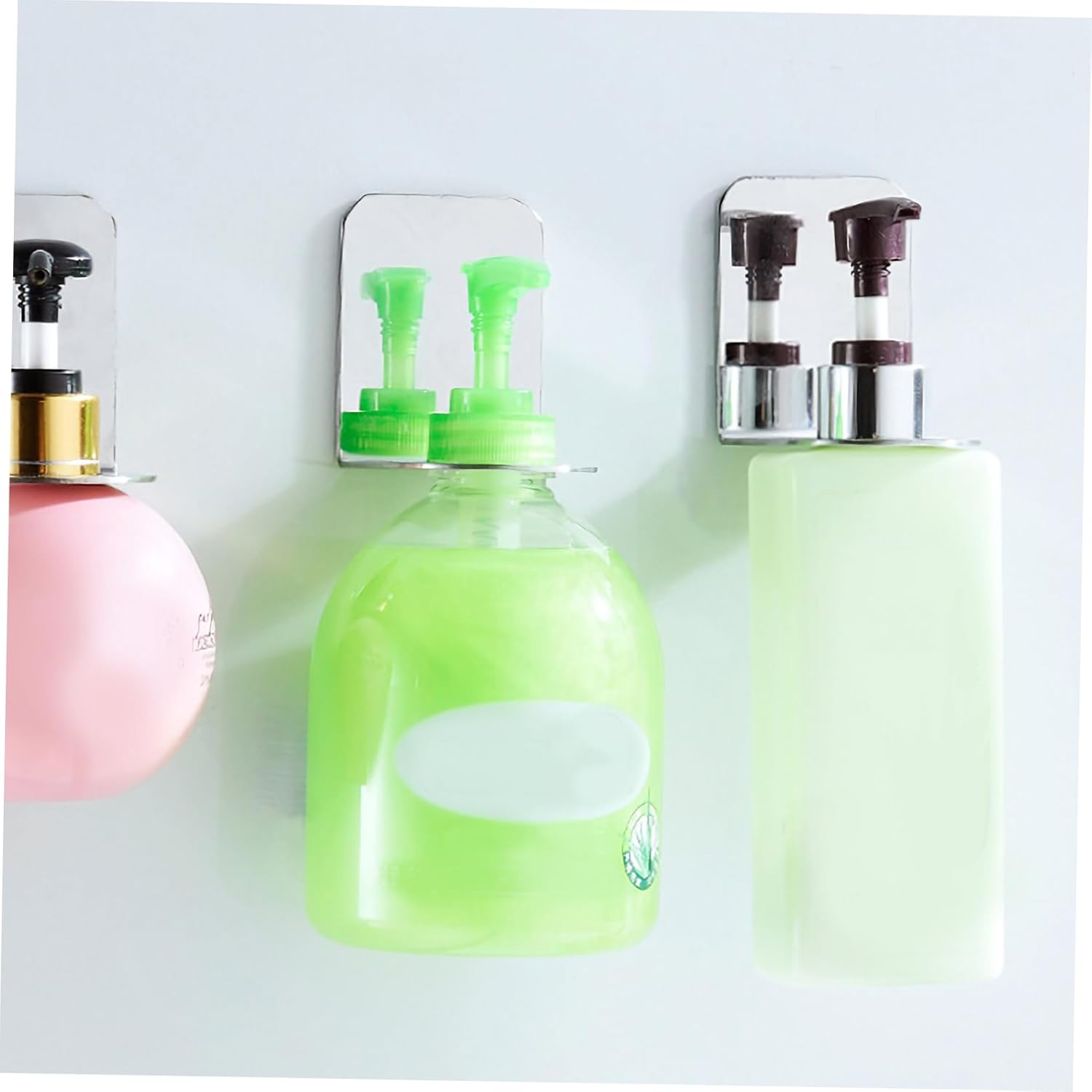 Ciieeo Stainless Steel Shower Gel Shampoo Rack Hooks