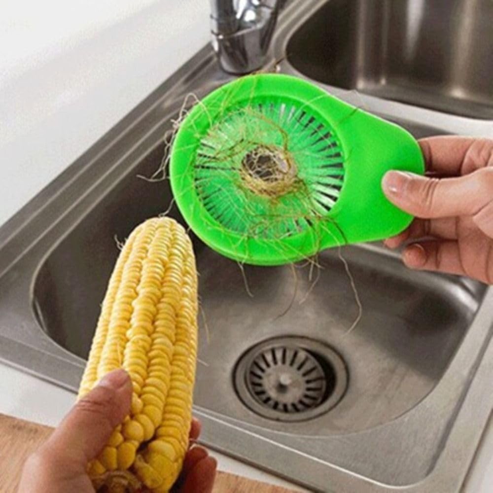 Baolaili Multifunctional Plastic Corn Silk Remover Brush