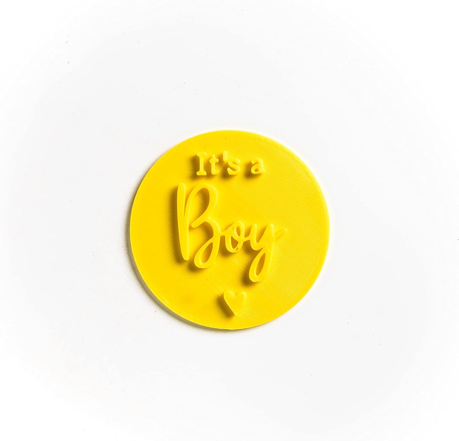 Its A Boy Embosser Stamp for Cupcakes Fondant Icing Clay Cake Baking