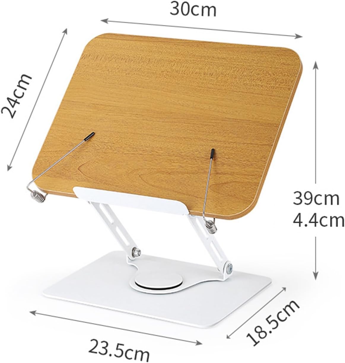 Adjustable Floor Stand Book Holder for Kitchen and Office Use