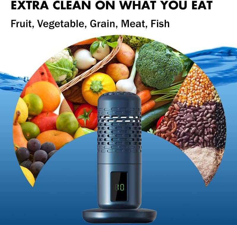 Cop Rose Fruit and Vegetable Cleaning Machine with Display 1