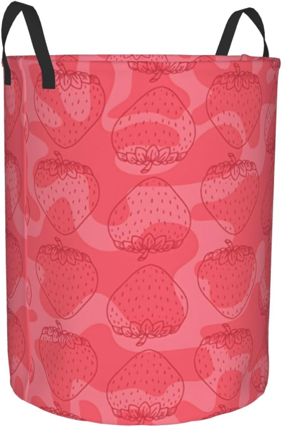 Strawberry Foldable Laundry Basket with Handles