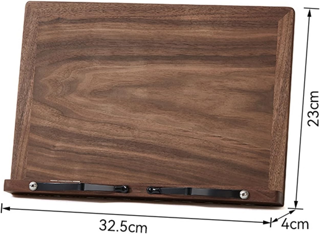 Foldable Book Stand for Cookbook Tablet and Sheet Music