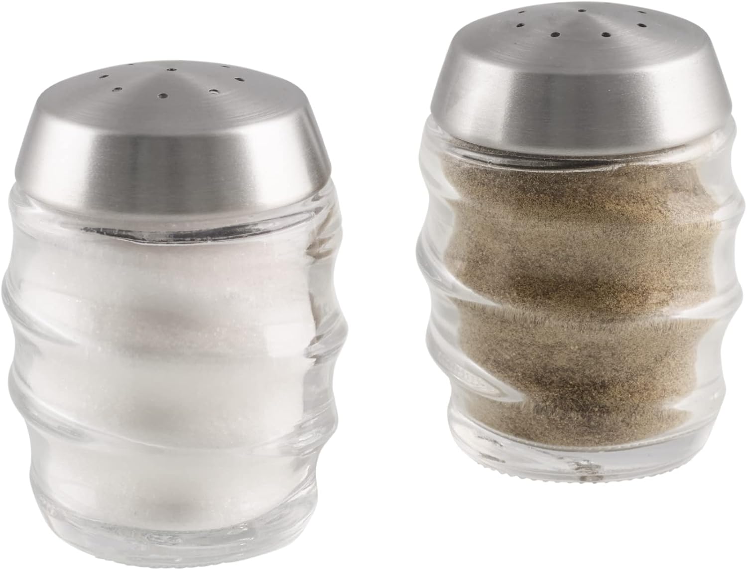 Cole Mason Bray Salt Pepper Shaker Set - Clear
