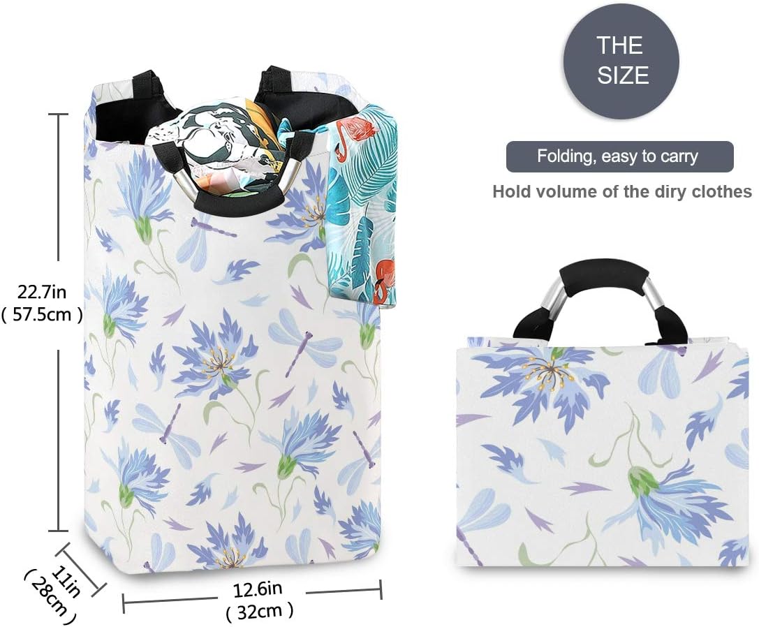 MOYYO Foldable Laundry Basket with Durable Handles 1