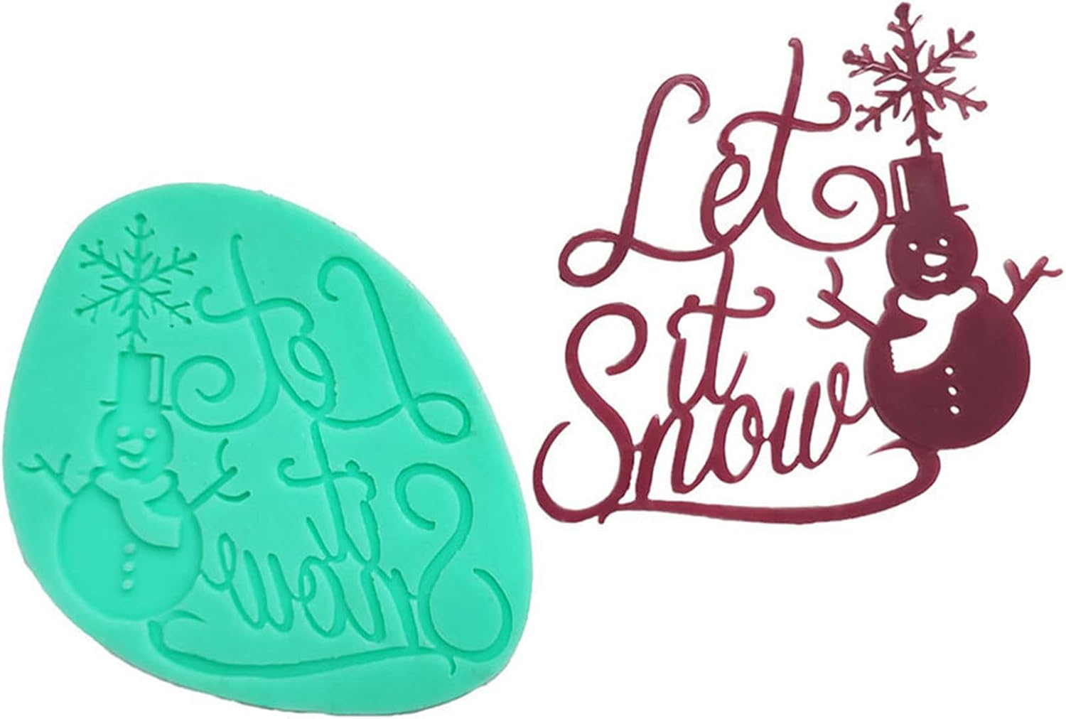 Junhcone Chocolate Molds Silicone Baking Accessories