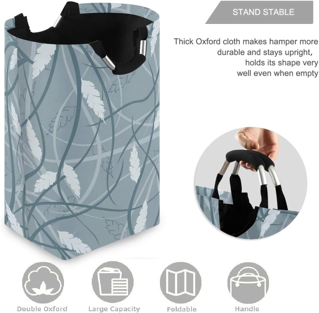 Visesunny Foldable Laundry Hamper with Handles