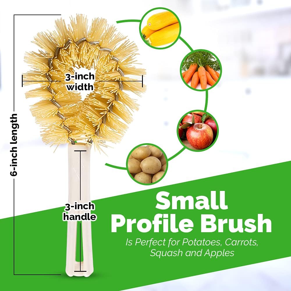 Stanley Home Products Original Vegetable Brush 2 Pack