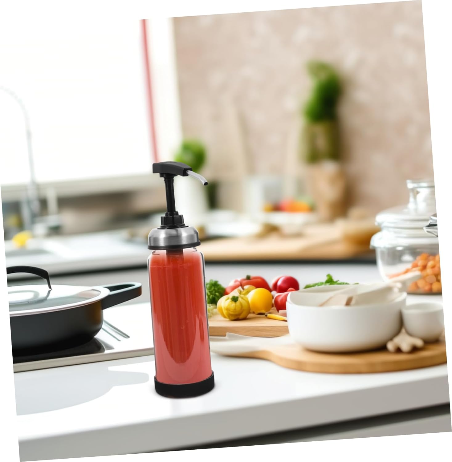 500ml Precision Sauce Squeeze Bottle for Kitchen Use