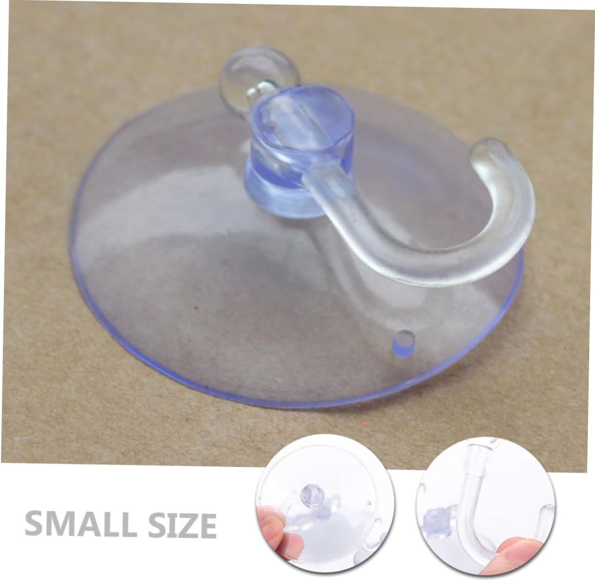 ABOOFAN 40pcs Suction Cup Hooks for Bathroom Towels Clothes Accessories