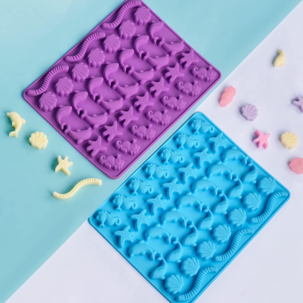 Junhcone 38 Cells Marine Life Chocolate Mould
