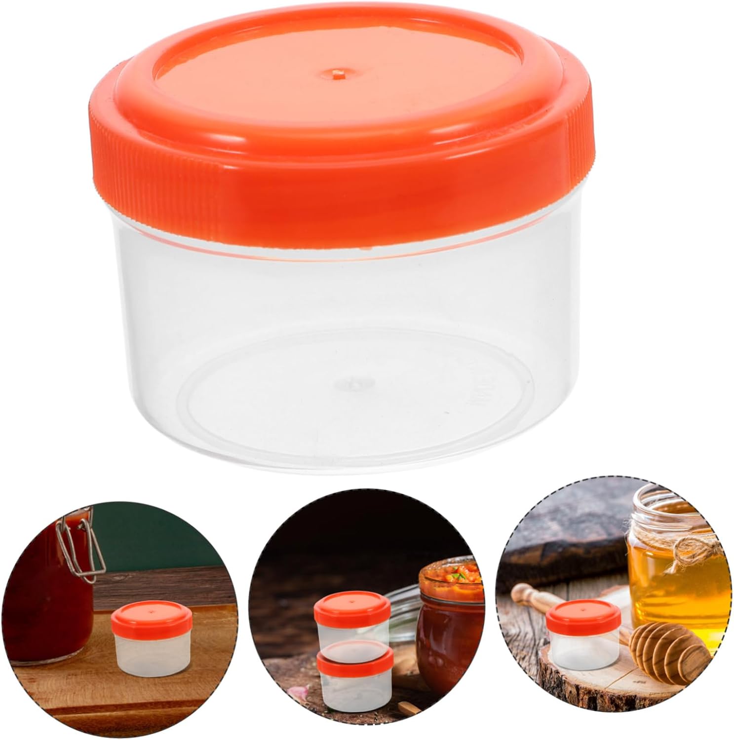 Mini Sauce Containers with Lids for Meal Prep and Bbq
