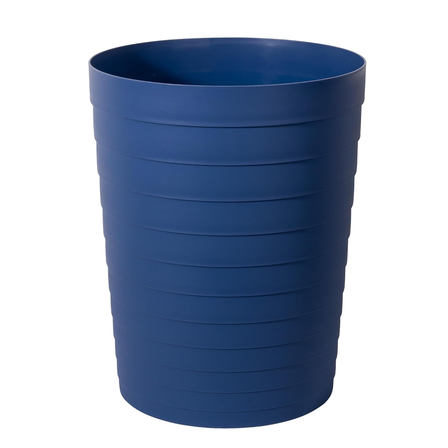 UUJOLY Small Trash Can 18 Gallon Navy Blue