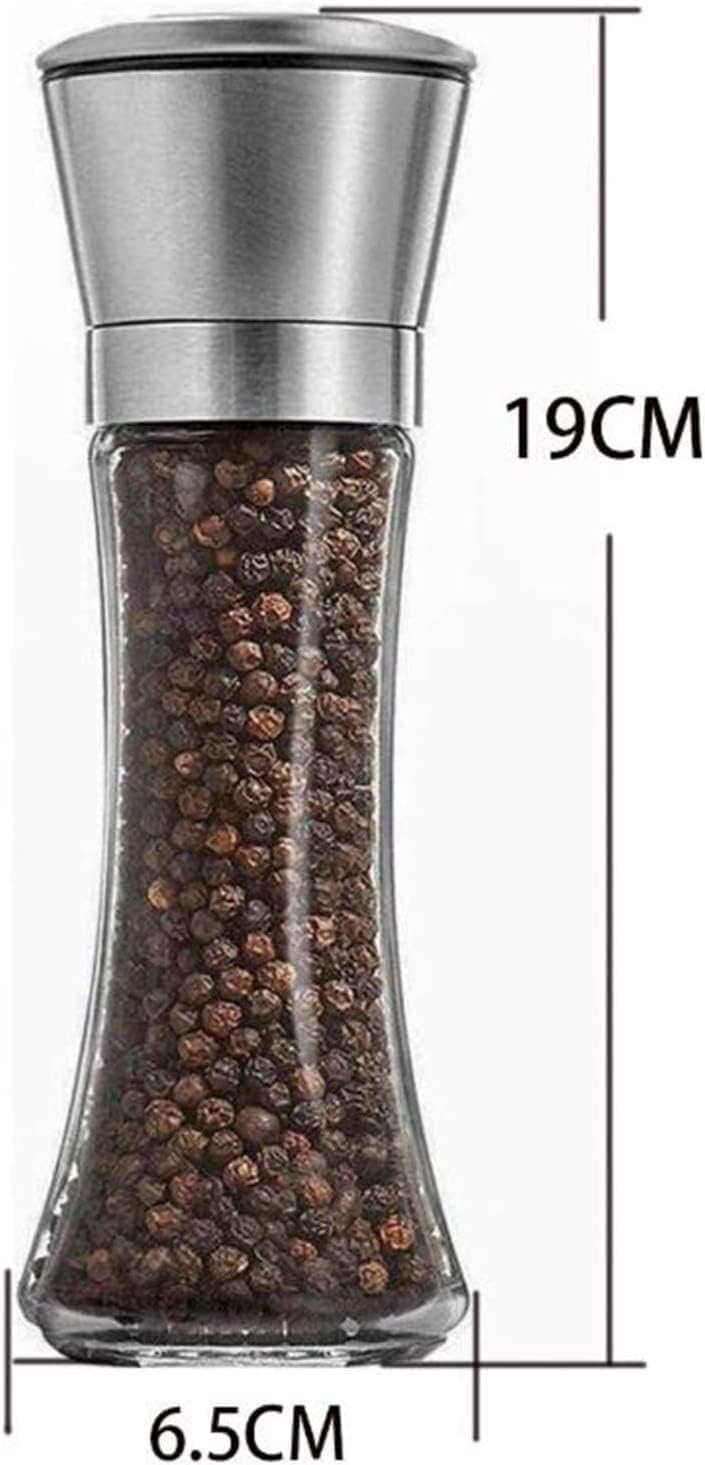 TIANYUU Salt Pepper Grinder Set with Adjustable Coarseness 1