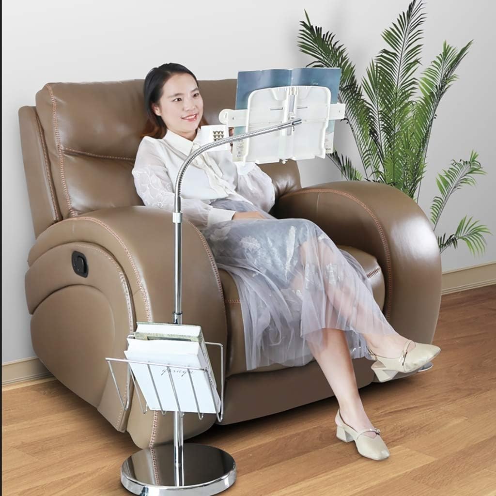 Hands Free Book Stand with 360 Rotating and Adjustable Height