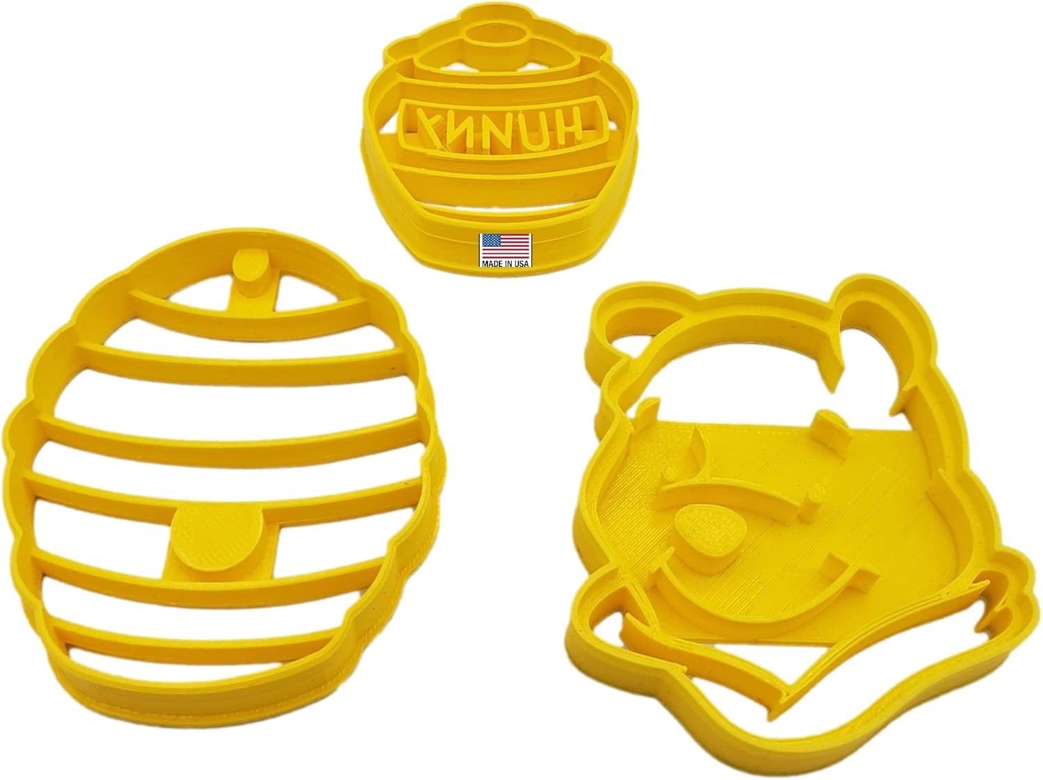 Hearts Treasure Winnie The Pooh Cookie Cutters 3 Pack 1