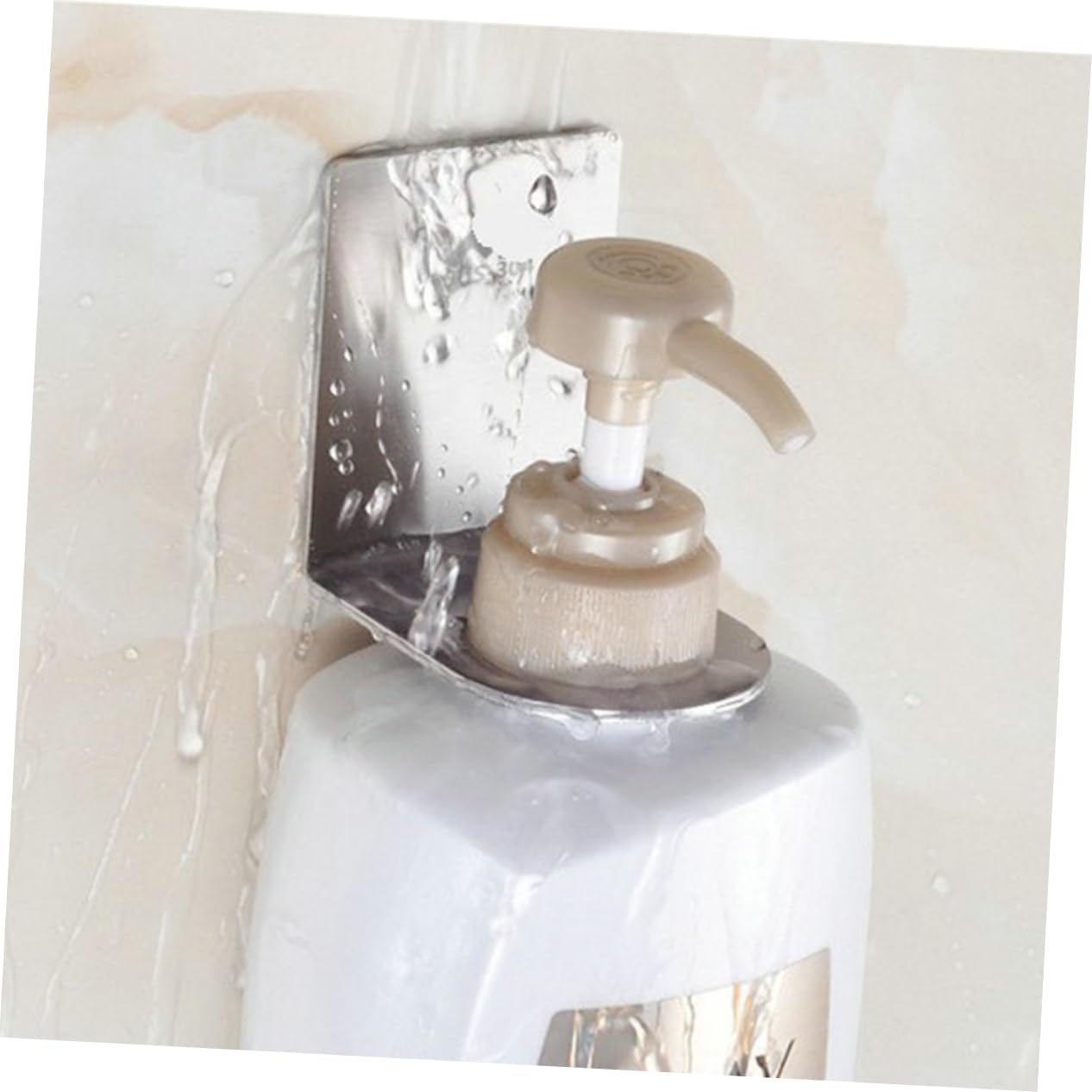 ABOOFAN Stainless Steel Shower Gel Hooks No Holes Design