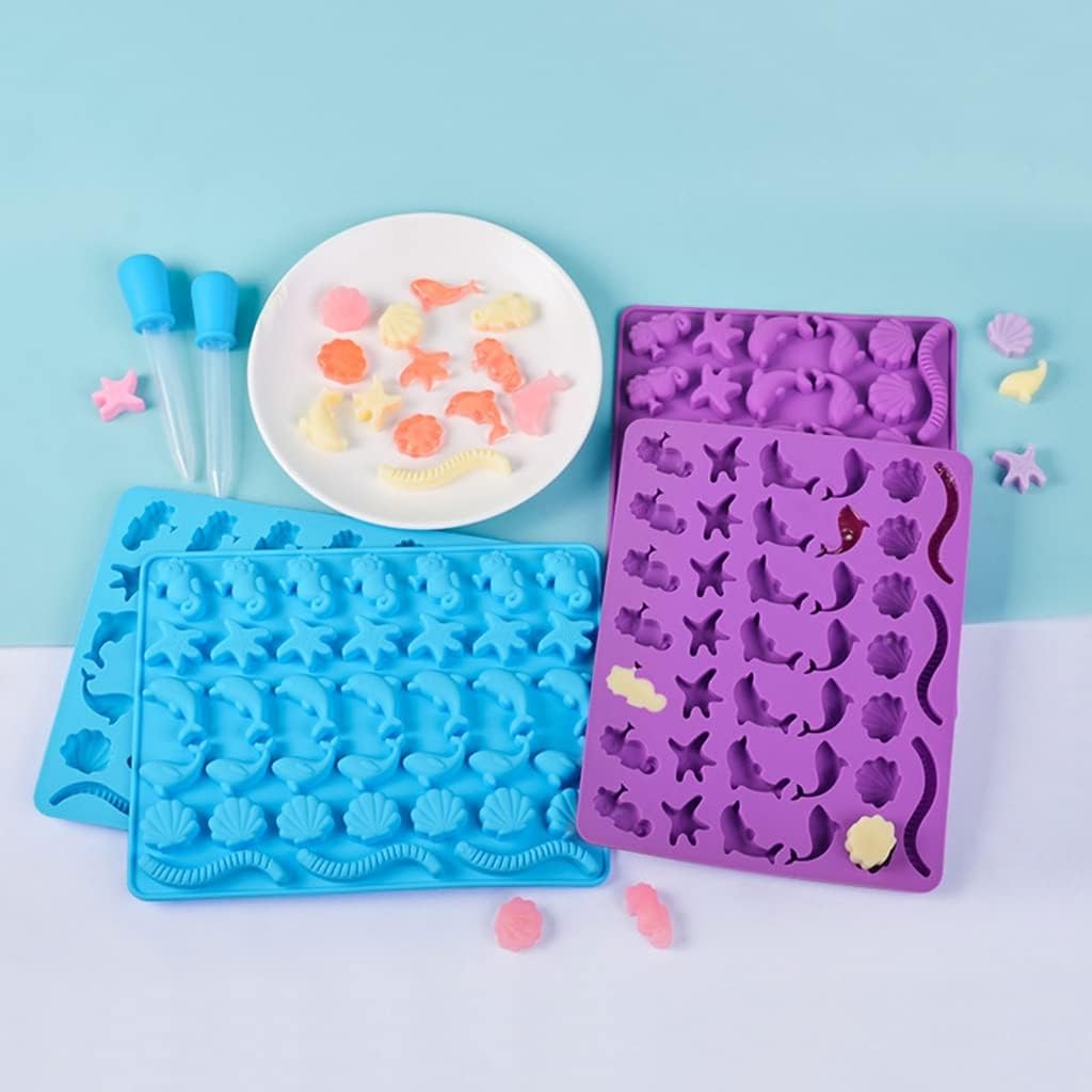 Junhcone 38 Cells Marine Life Chocolate Mould