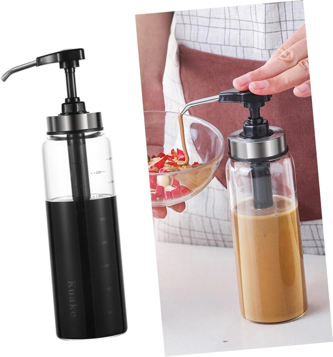 500ml Precision Sauce Squeeze Bottle for Kitchen Use