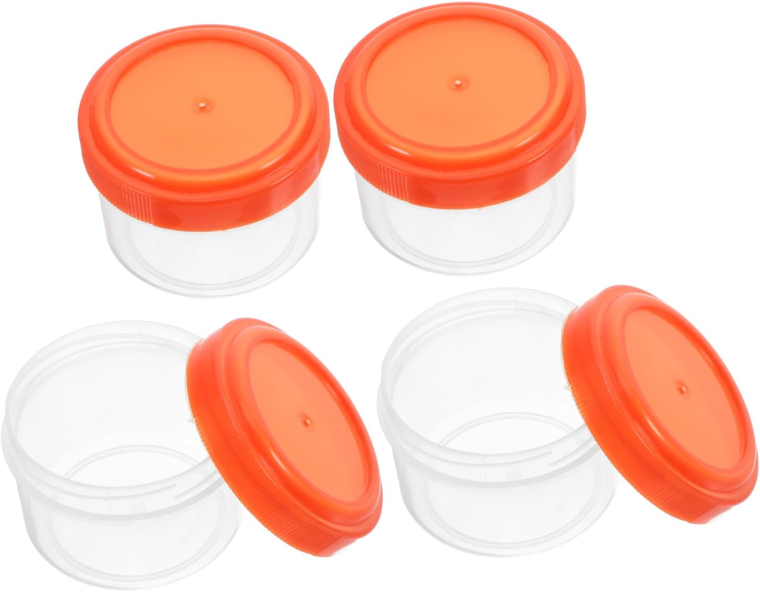 VOSAREA Mini Sauce Containers with Lids for Salad and Meal Prep