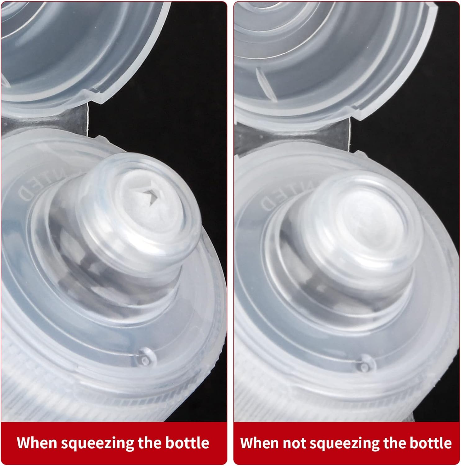 Condiment Squeeze Bottles 4-Pack 17 oz 500ml