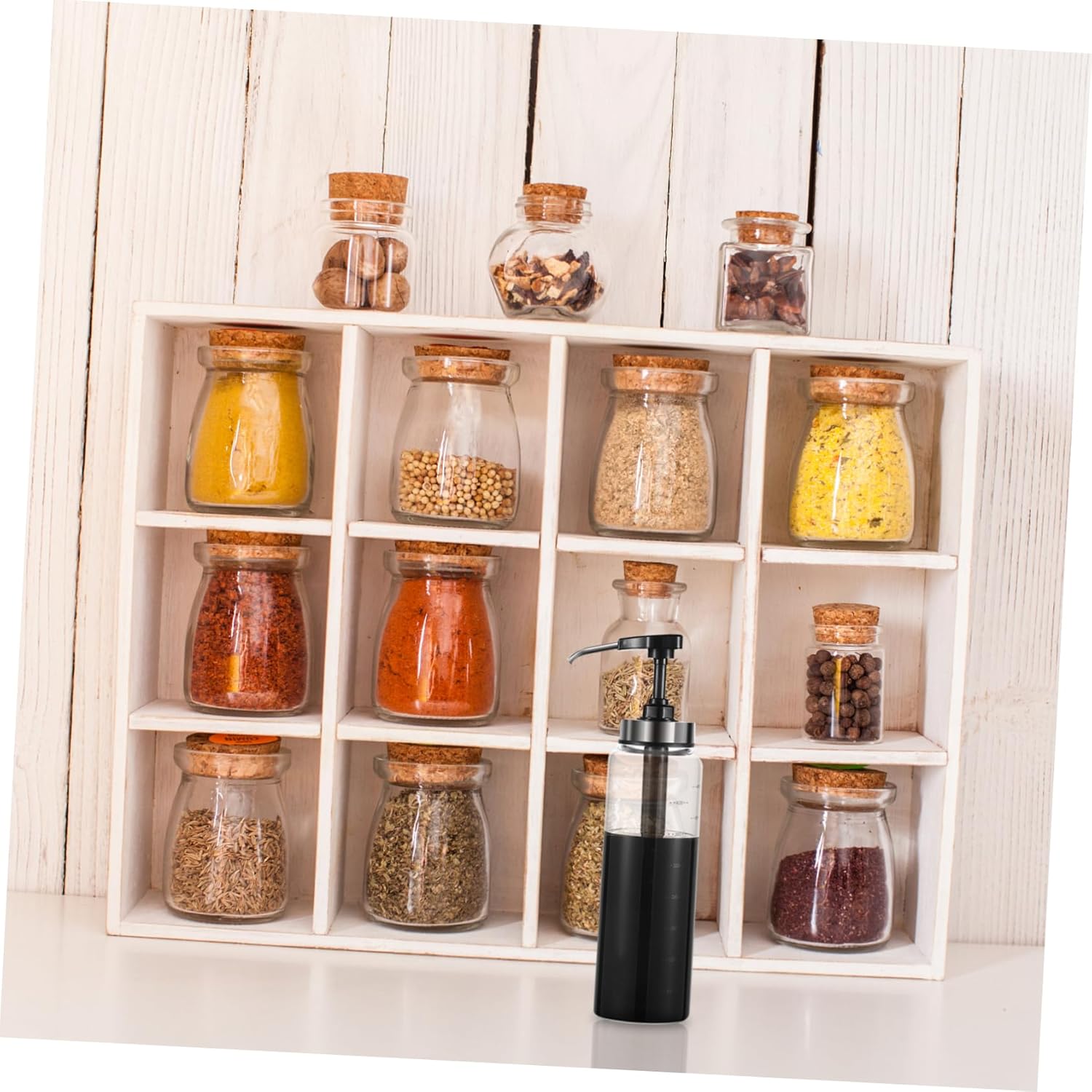 KICHOUSE 500ml Condiment Squeeze Bottle for Ketchup Salad Dressing and Sauces