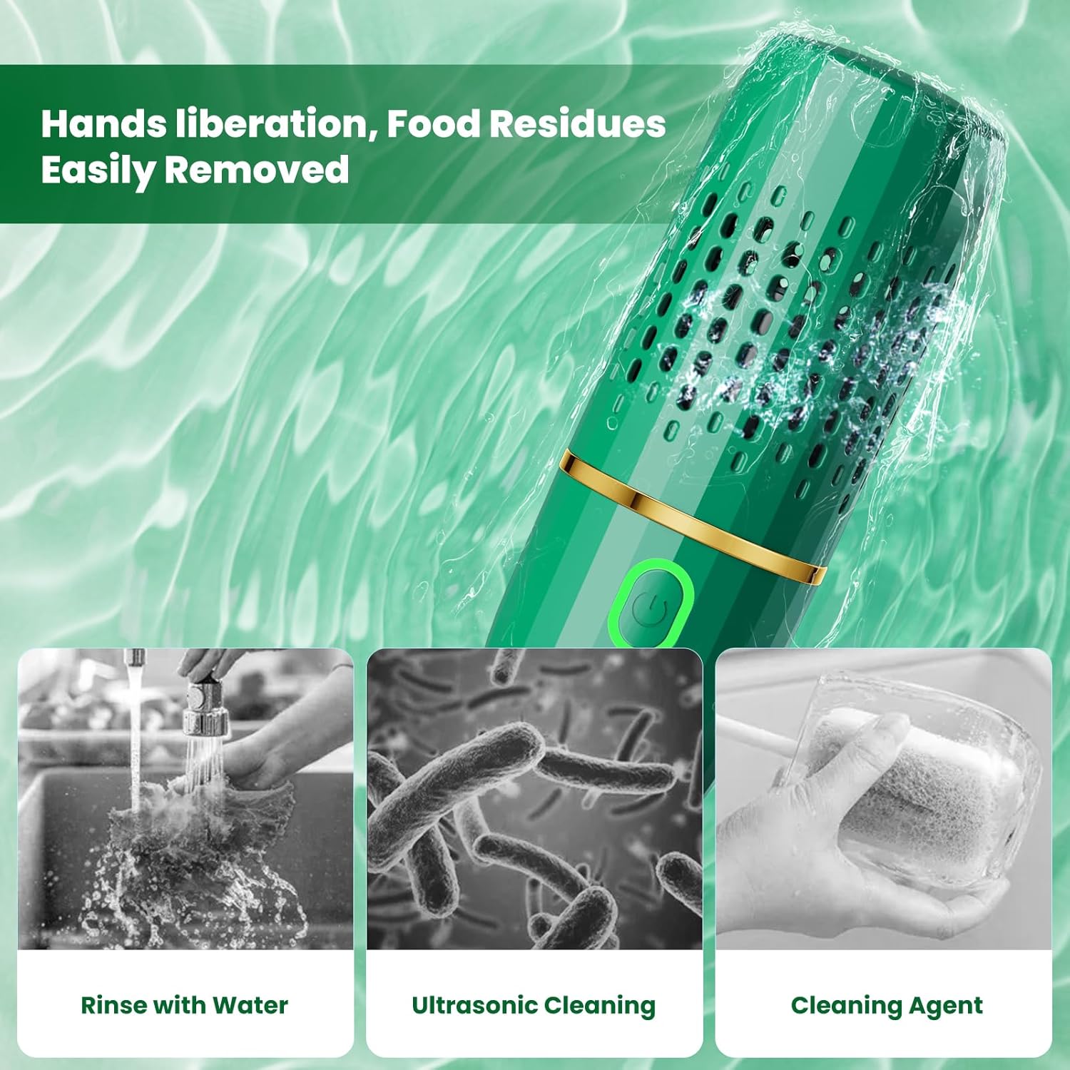 SANBORA Fruit and Vegetable Washing Machine with Ion Purification Technology