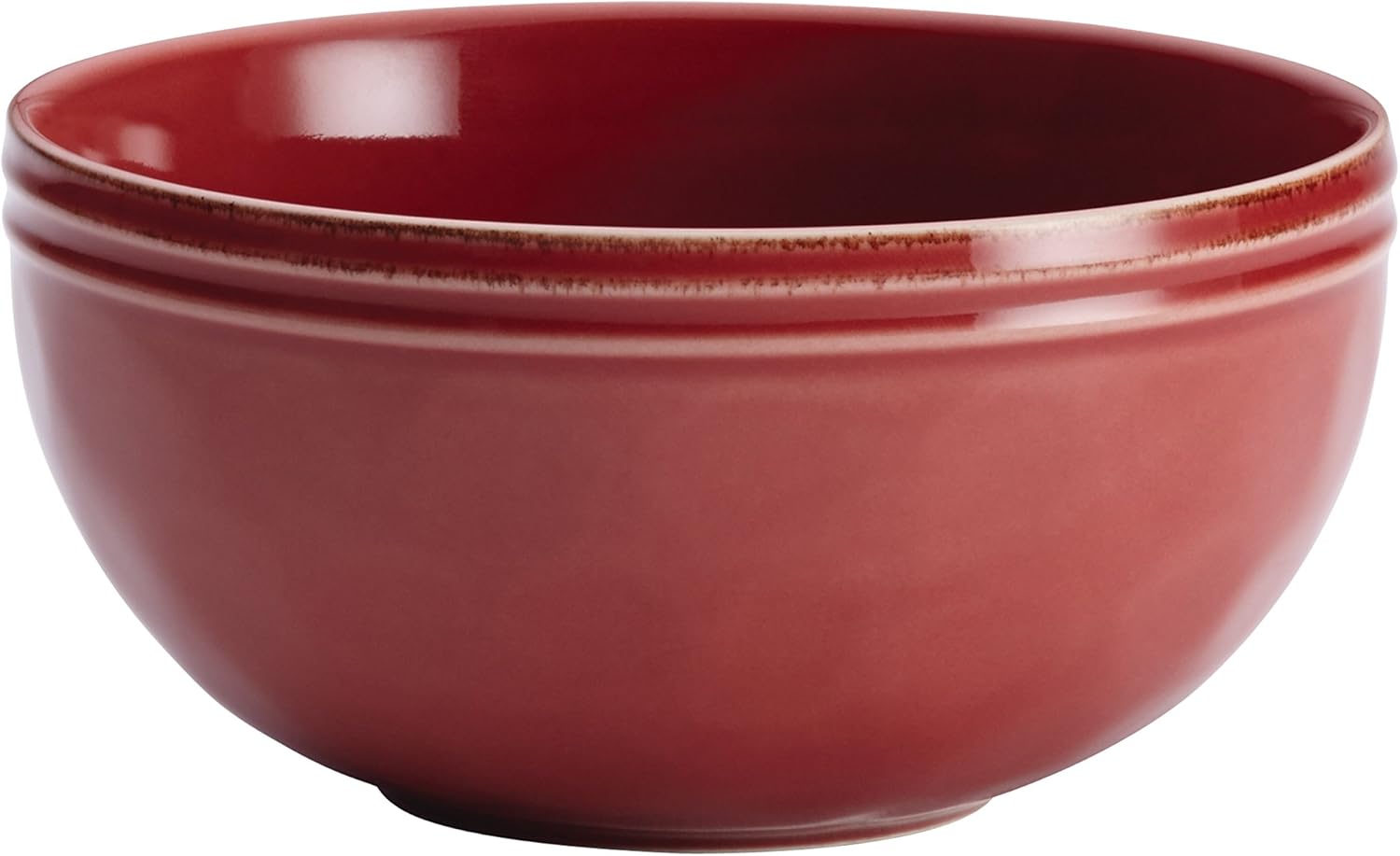 Rachael Ray Cucina 16-Piece Dinnerware Set Cranberry Red