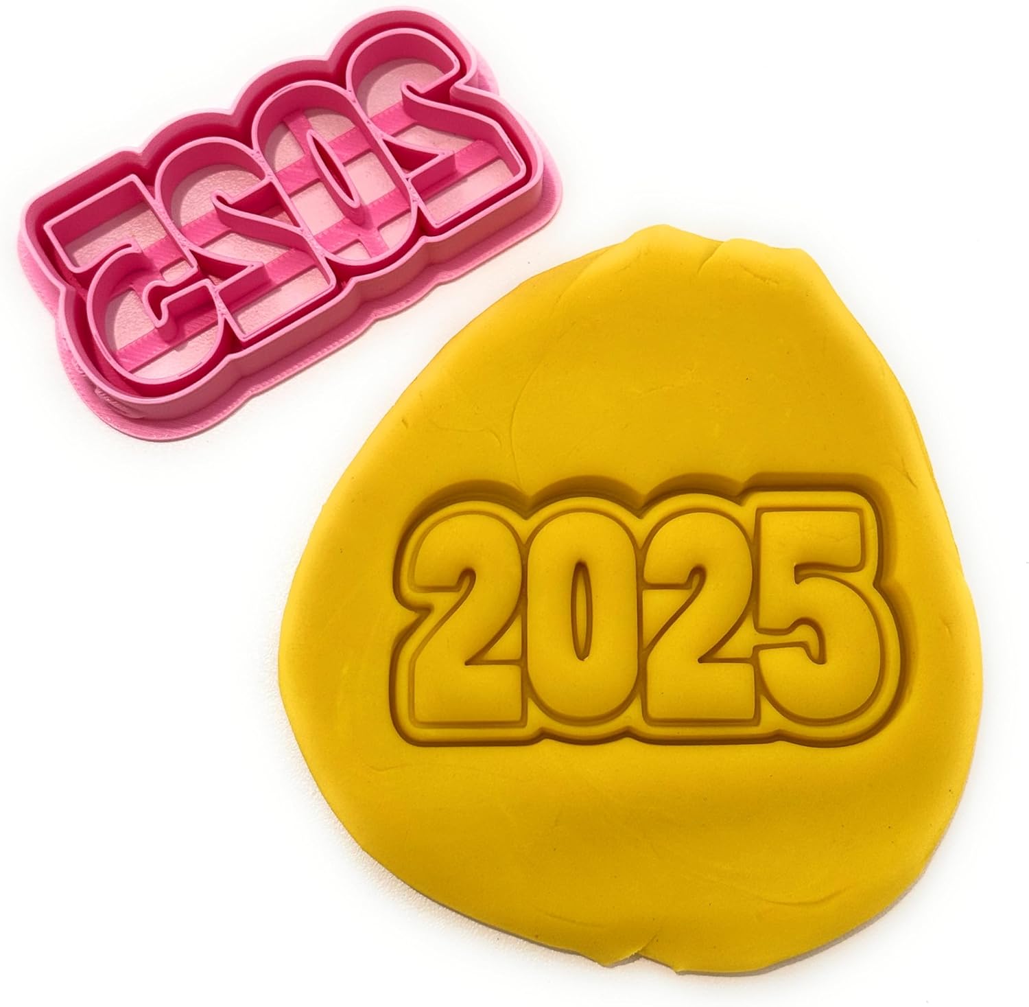 T3D Cookie Cutter Number 2025 for Biscuits Cakes Fondant