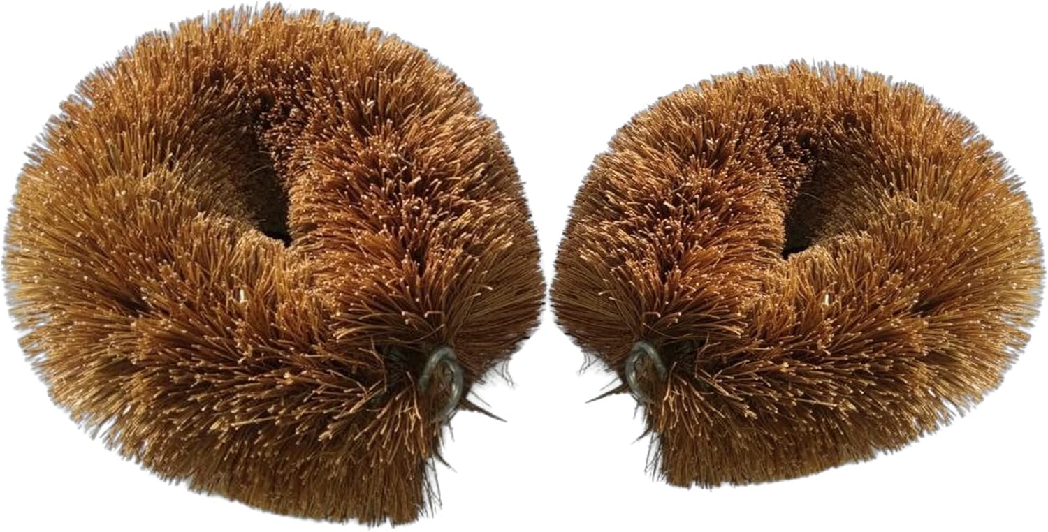 Pack of 2 Tawashi Brushes for Cleaning Fruits Vegetables