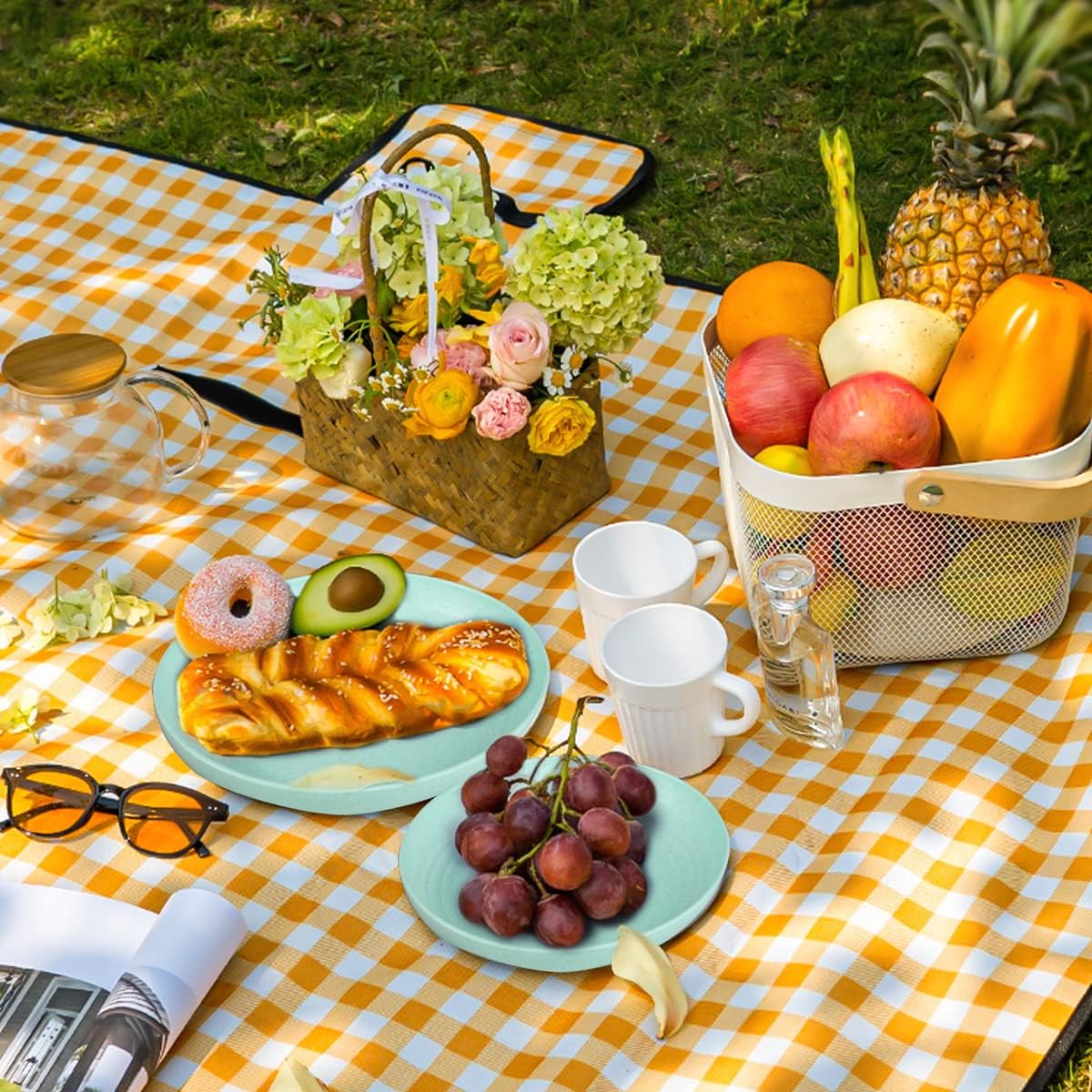 Supernal Wheat Straw Dinnerware Set 16pcs