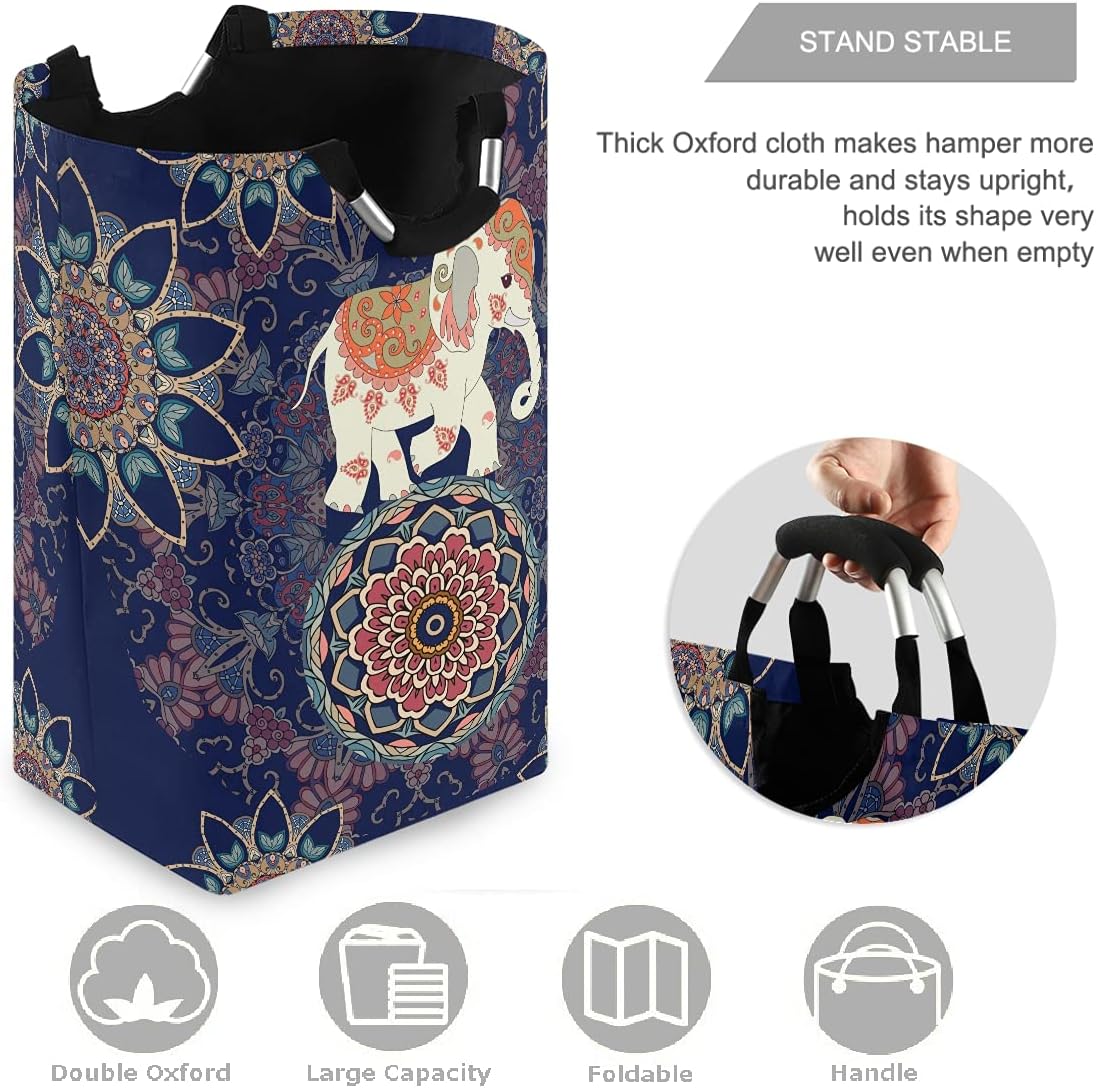 Visesunny Foldable Laundry Hamper with Waterproof Fabric 1