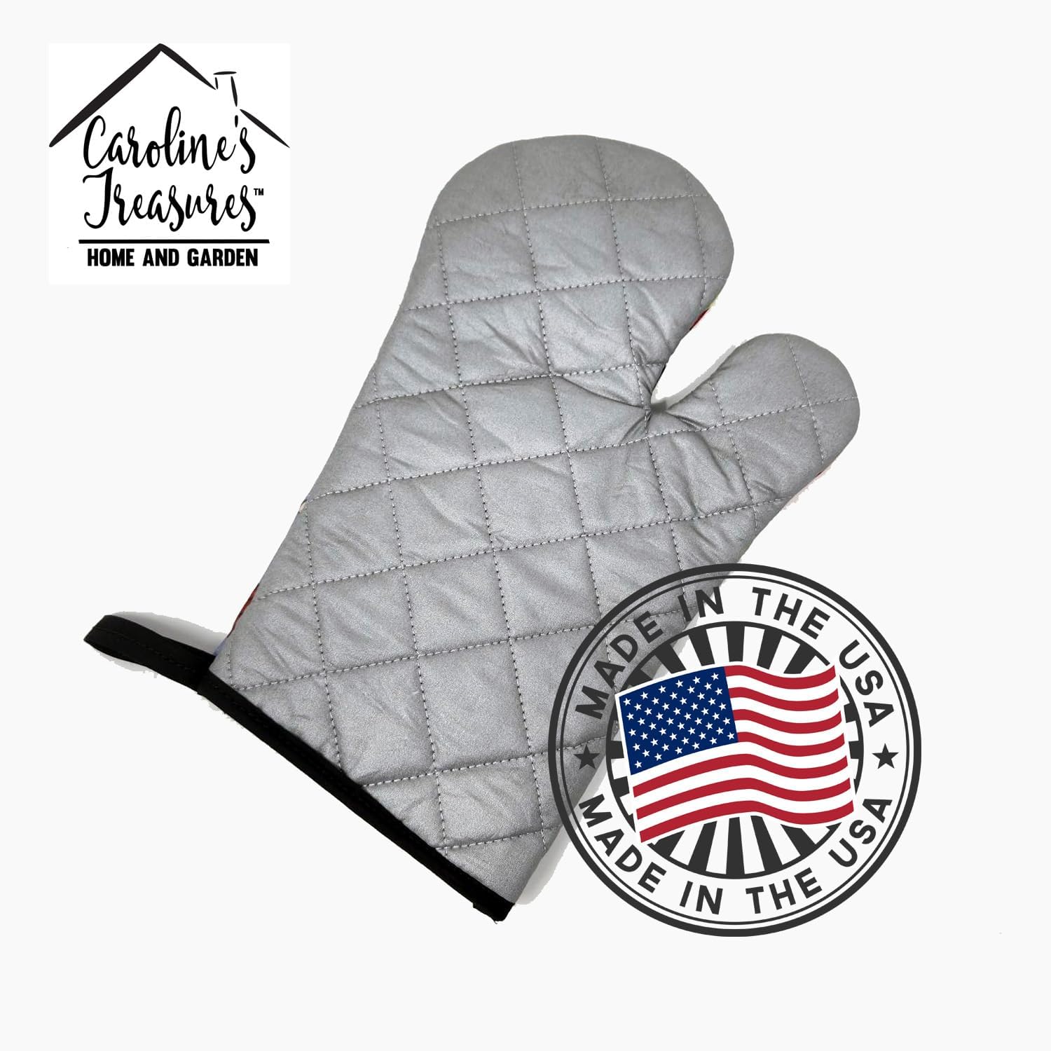 Carolines Treasures Halloween Spiders Oven Mitt
